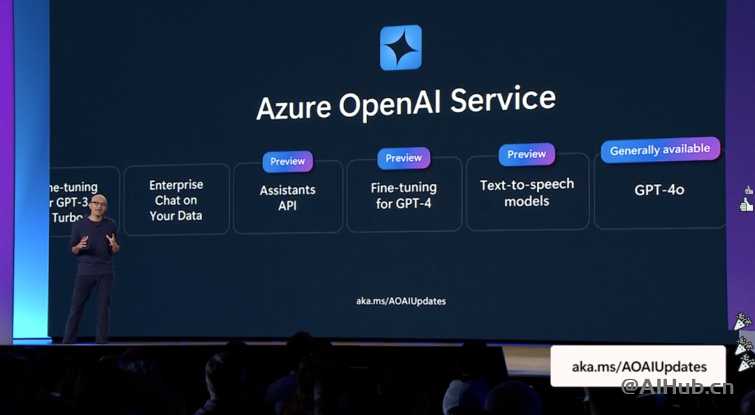 微软 2024 Build大会：GPT-4o上云，纳德拉现场表白OpenAI，Altman剧透新模型
